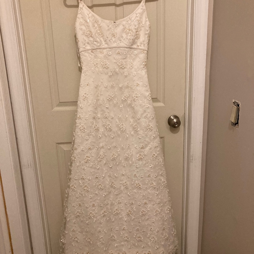 David’s Bridal wedding dress